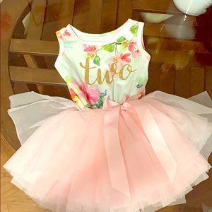 2nd birthday Tutu dress